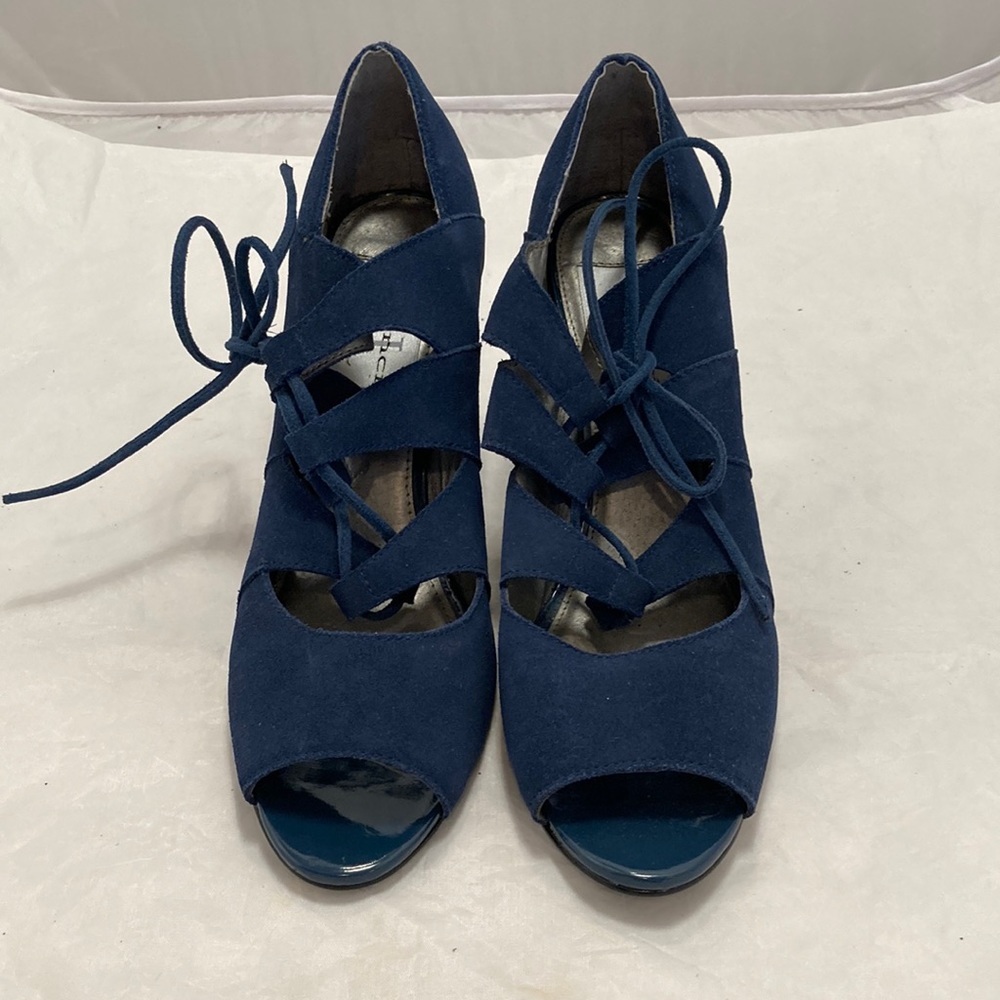 Aj Valenci lace up wedges